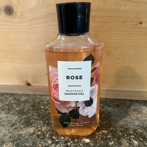 Bath & Body Works Rose Shower Gel - Pink & Black